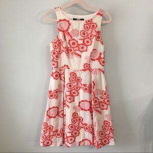 Eva Franco Sleeveless Floral Print Summer Dress